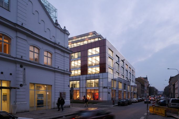 Corso Karlín II, sídlo společnosti Vitra.