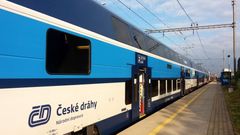 České dráhy, příměstský vlak, železnice, City Elefant