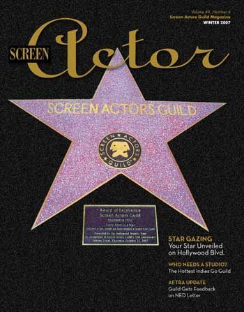 Screen Actors - časopis, stávka herců