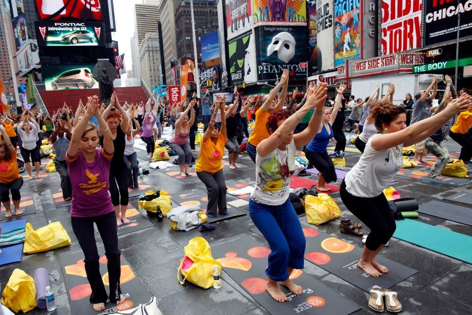 New York - Times Square - slunovrat