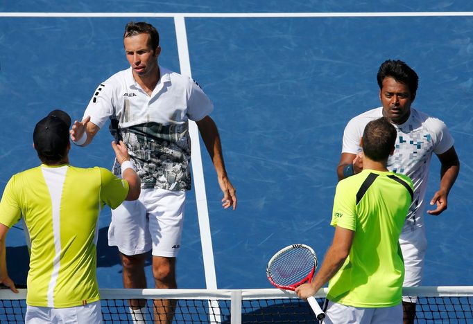 Radek Štěpánek, Leander Paes ,Alexander Peya, Bruno Soares