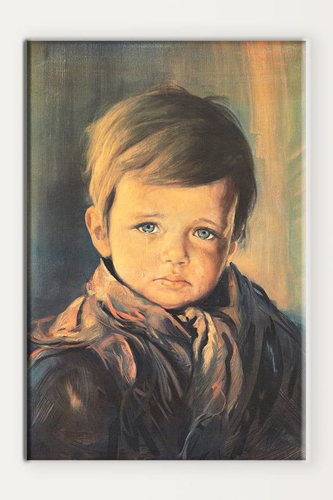 The Crying Boy – Giovanni Bragolin (Bruno Amadio, 1950s)