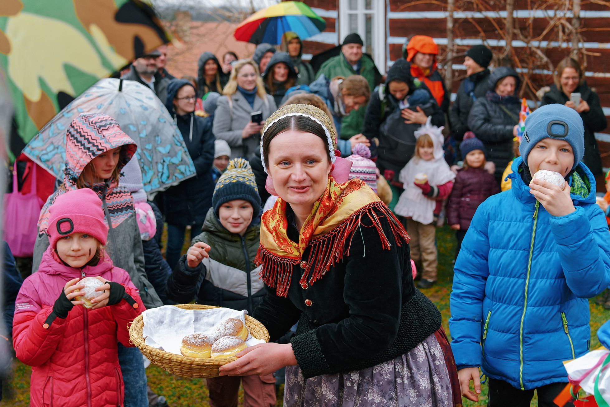 Masopust v Muzeu lidových staveb v Kouřimi, 2024
