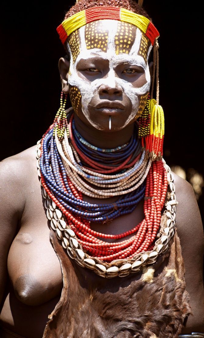 Afrika - domorodci - Afričané - Afričanka