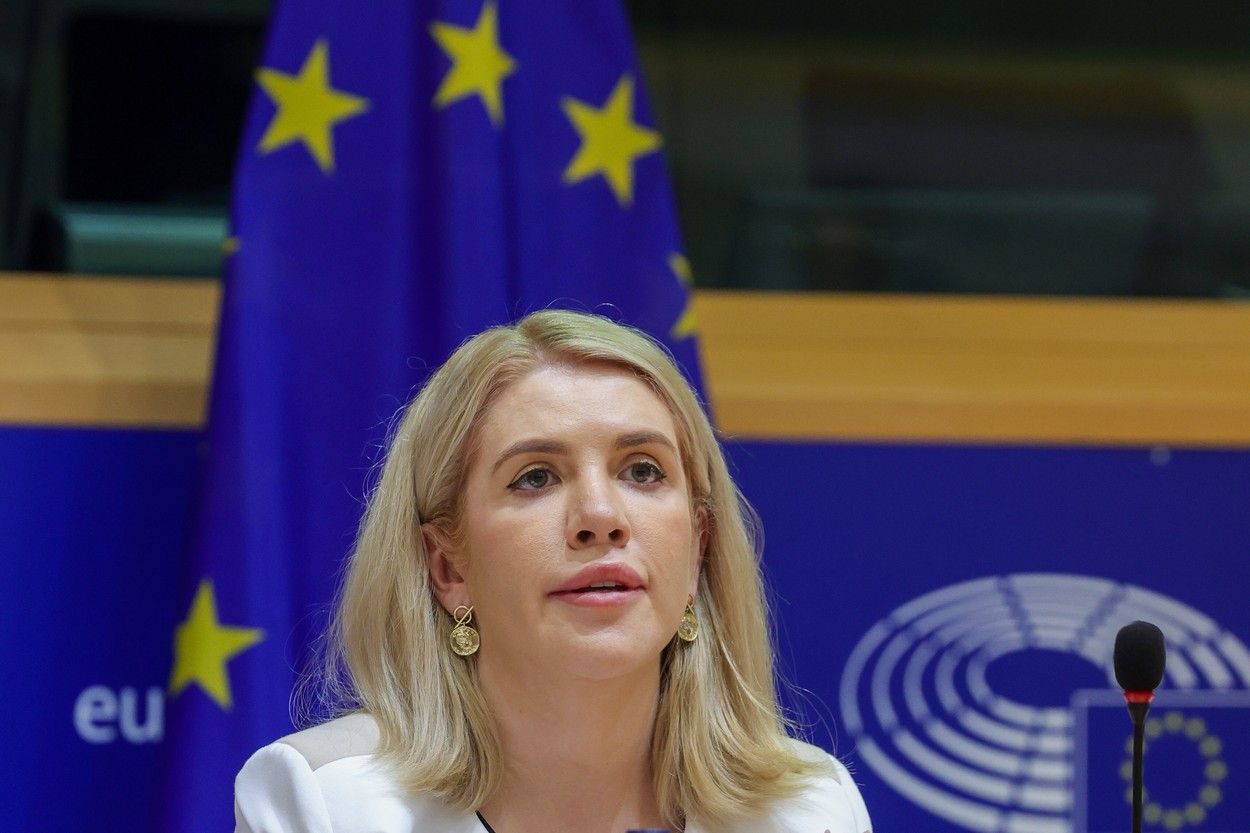 Poslankyně ukrajinského parlamentu Kira Rudyková.