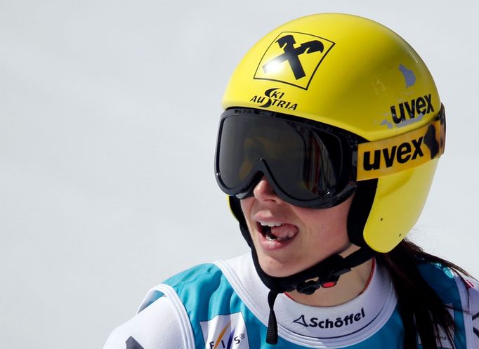 Vítězka světového poháru 2013/14 Anna Fenningerová v Lenzerheide