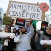 Londýn demonstrace Palestina