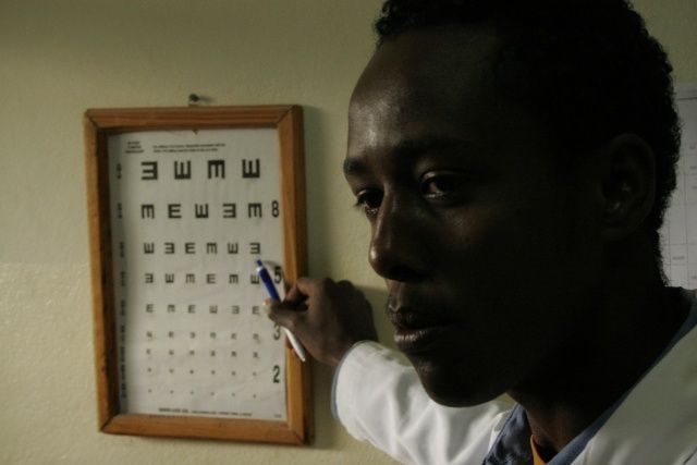 Oční lékař, Etiopie