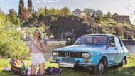 Dacia 1300, první licenční Renault 12. Konkrétní kousek je v původním stavu z roku 1979 a dostal se na titulku kalendáře.