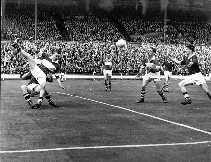 Galský fotbal na stadionu Wembley v roce 1958