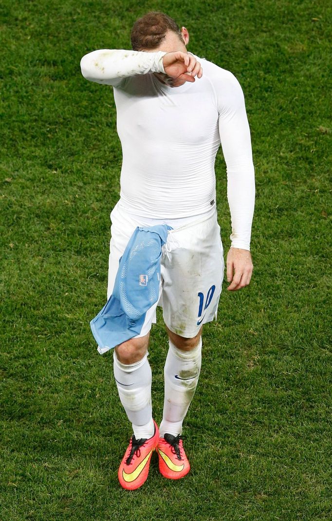 MS 2014, Anglie - Uruguay: Wayne Rooney