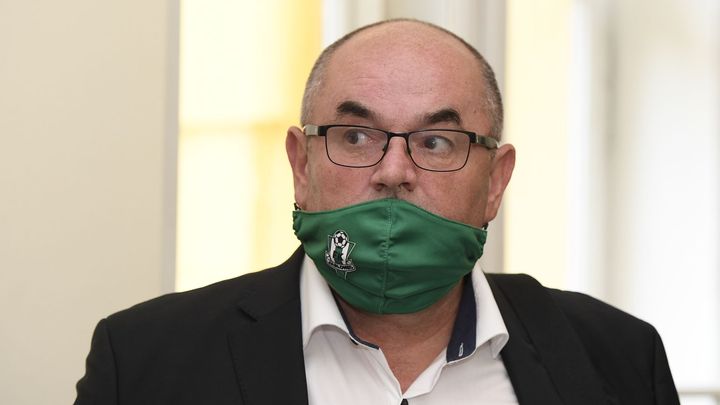 Cítil jsem se jako ministr sportu, žádnou škodu jsem nezpůsobil, řekl Pelta u soudu