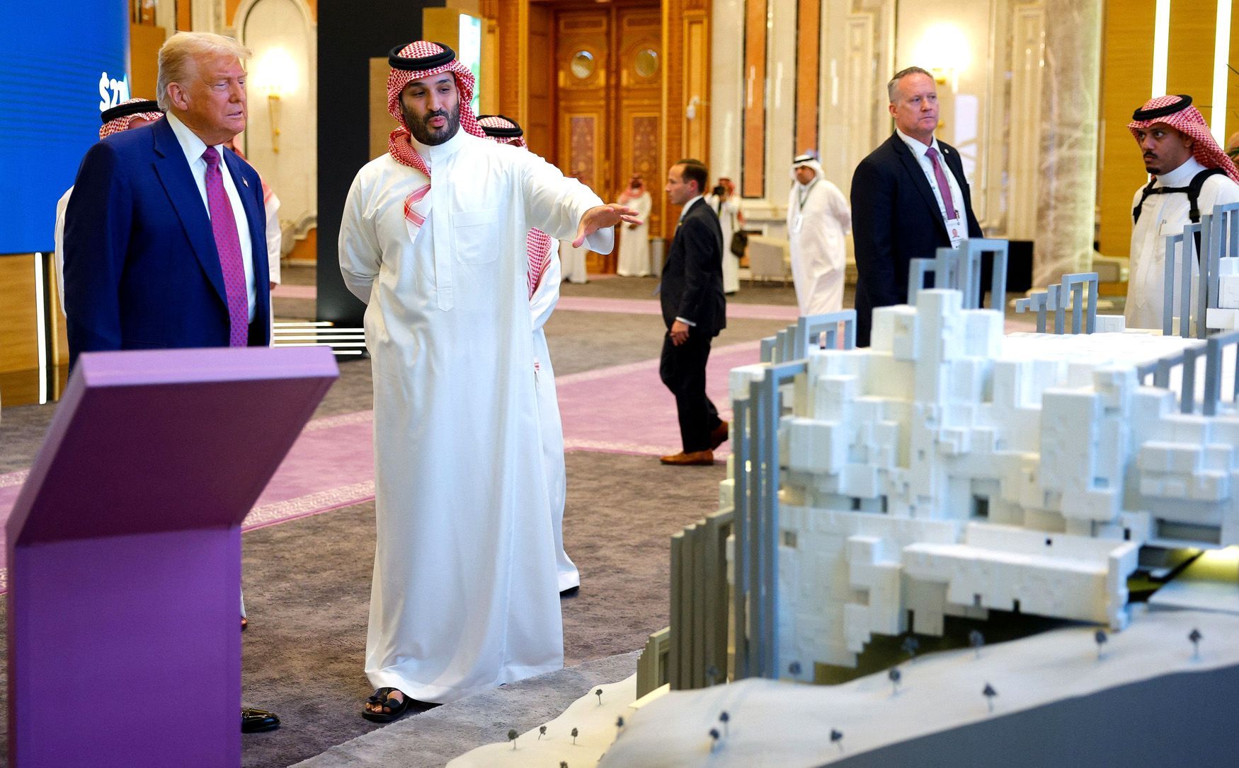 Trump, Katar, Saudská Arábie