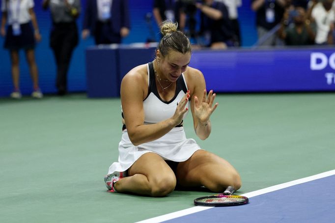 Aryna Sabalenková - Amanda Anisimovová, finále US Open 2025