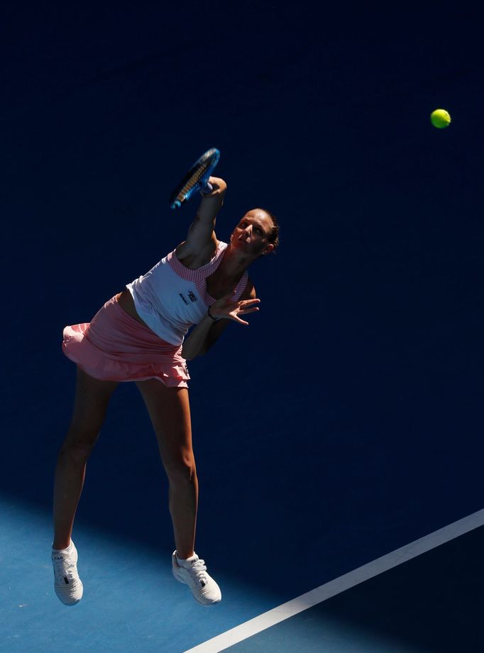 tenis, Australian Open 2019, Karolína Plíšková v utkání 4. kola