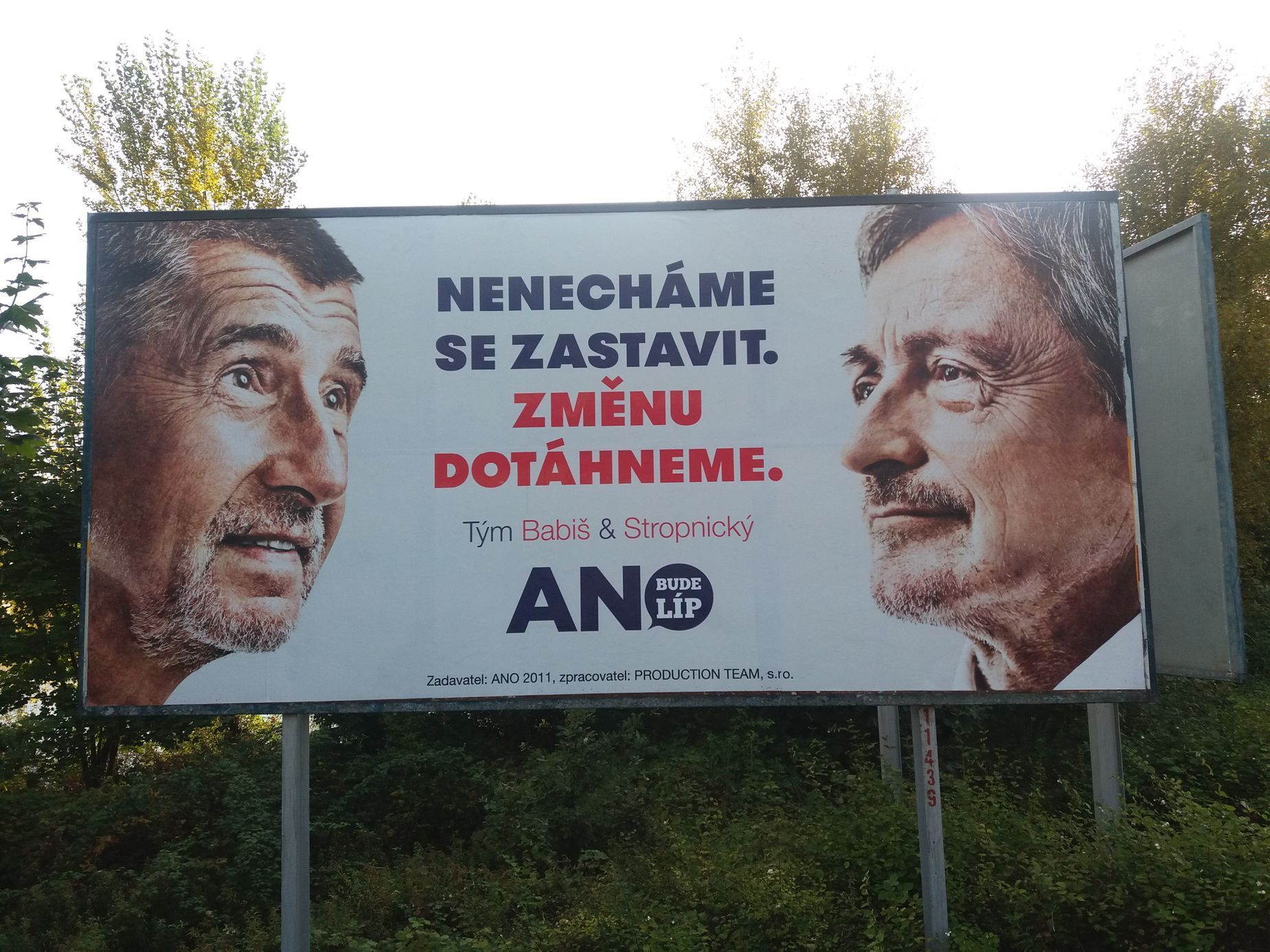 Kampaň 2017, Babiš a Stropnický to dotáhnou