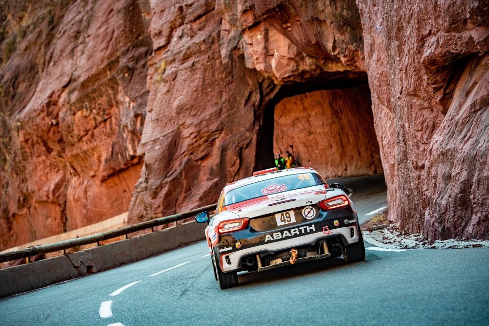 Martin Rada, Abarth na trati Rallye Monte Carlo 2022