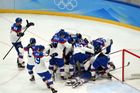 Slovenští hokejoví fanoušci se probudili do příjemného středečního rána. Jejích národní tým postoupil po dvanácti letech do semifinále olympiády v Pekingu.