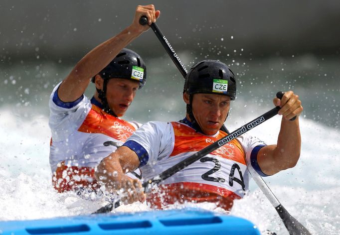 OH 2016, vodní slalom: Jonáš Kašpar a Marek Šindler