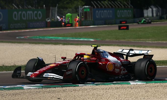 Lewis Hamilton, Ferrari ve VC Emilie-Romagny F1 2025