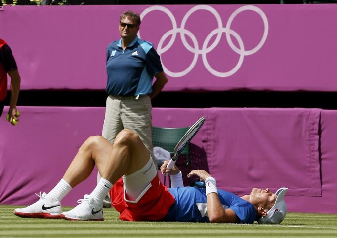 O překvapení se hned na úvod turnaje tenistů postarala česká jednička Tomáš Berdych.