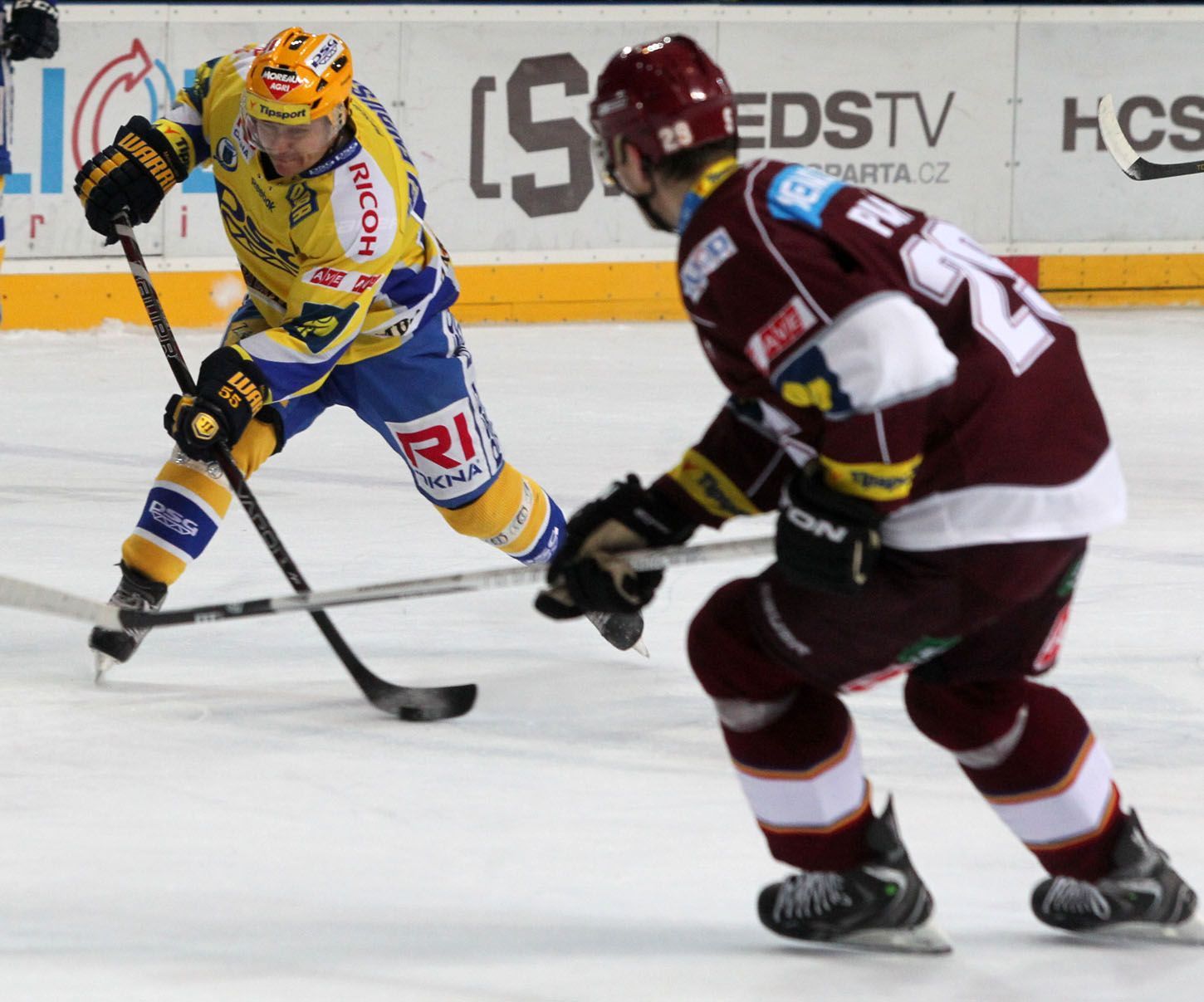 Marek Melenovský střílí