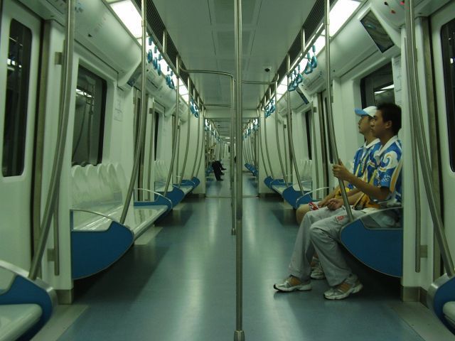 Čína Peking olympiáda metro