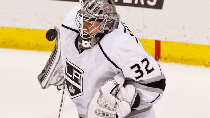 Brankář Los Angeles Kings Jonathan Quick