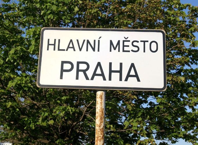 Praha. Hlavní město České republiky.