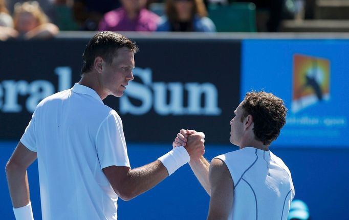 Australian Open: Tomáš Berdych a Michael Russell