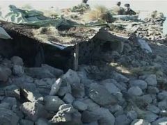 Stanoviště, na kterém v palbě z amerických hleikoptér zahynulo omylem 24 pákistánských vojáků