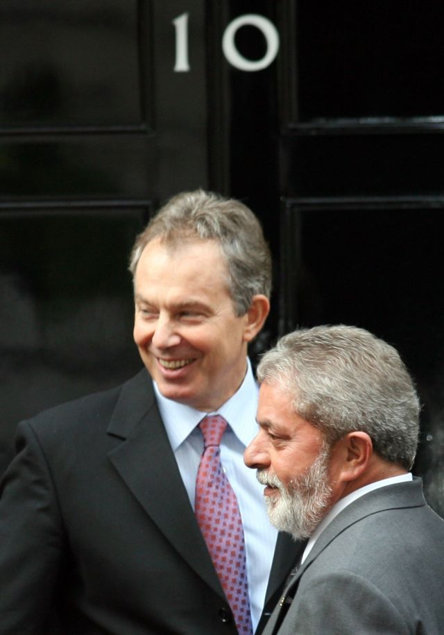 Lula a Blair