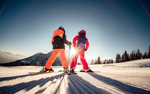 Nassfeld nabízí mnoho možností pro dětské lyžaře