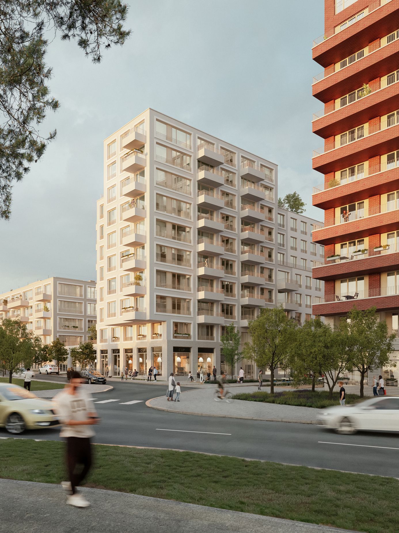 brixx, brno, komplex, byty, bydlení, práce