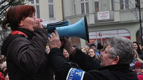 Stávka v Ostravě: Vládo dej si pozor, hrozil Kuří rynek