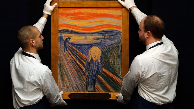 Křik Edvarda Muncha má několik verzí. Jedna z nich by se mohla objevit i v Národní galerii.