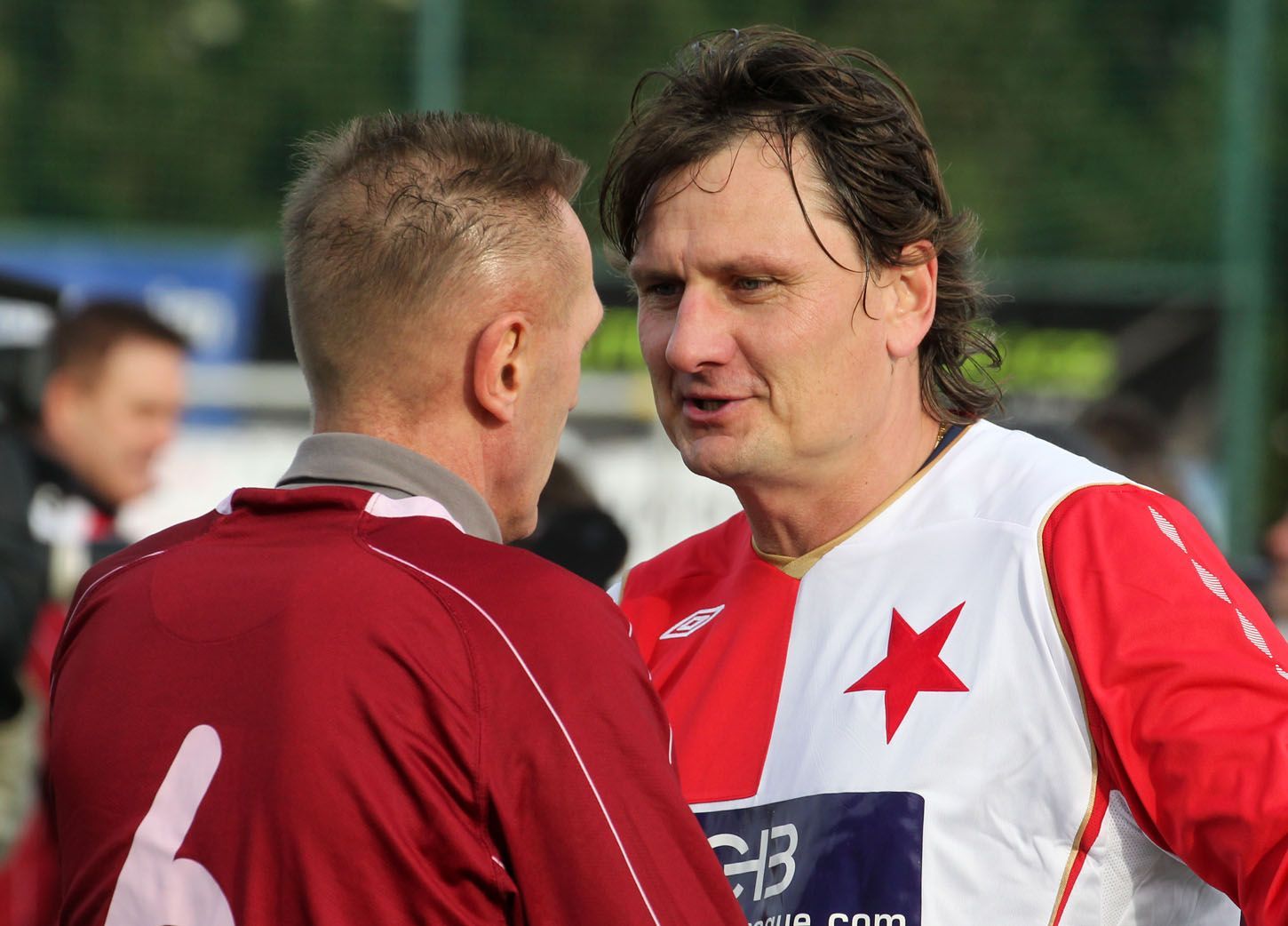 Silvestrovské derby, Sparta - Slavia: Jan Berger a Luboš Kubík