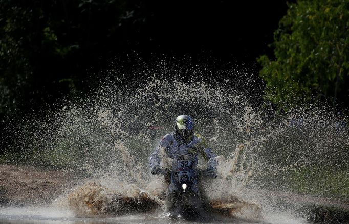 Rallye Dakar 2017, 1. etapa: Milan Engel, KTM