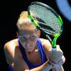 Kristýna Plíšková v zápase Australien Open 2017 s Angelique Kerberovou
