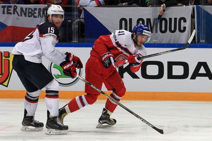 MS 2016, Česko-USA: Tomáš Filippi - Noah Hanifin