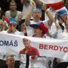 Davis Cup: Česko - Srbsko (Berdych, fanoušci)