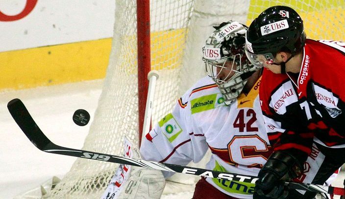 Spengler Cup: Sparta - Kanada: Tomáš Pöpperle
