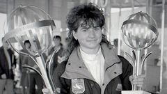 Jiřina Adamičková - Pelcová, Světový pohár, biatlon, 1990