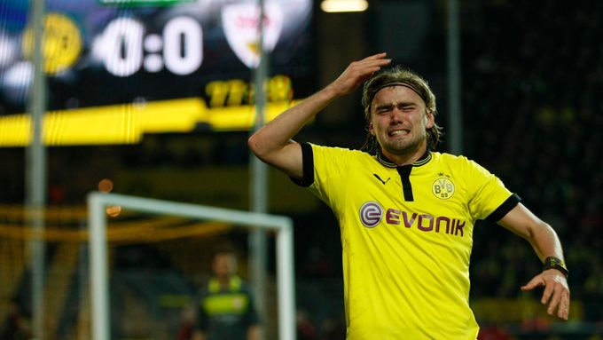 Fotbalisté Dortmundu se protrápili k remíze 0:0 a nadšení z toho nebyli.