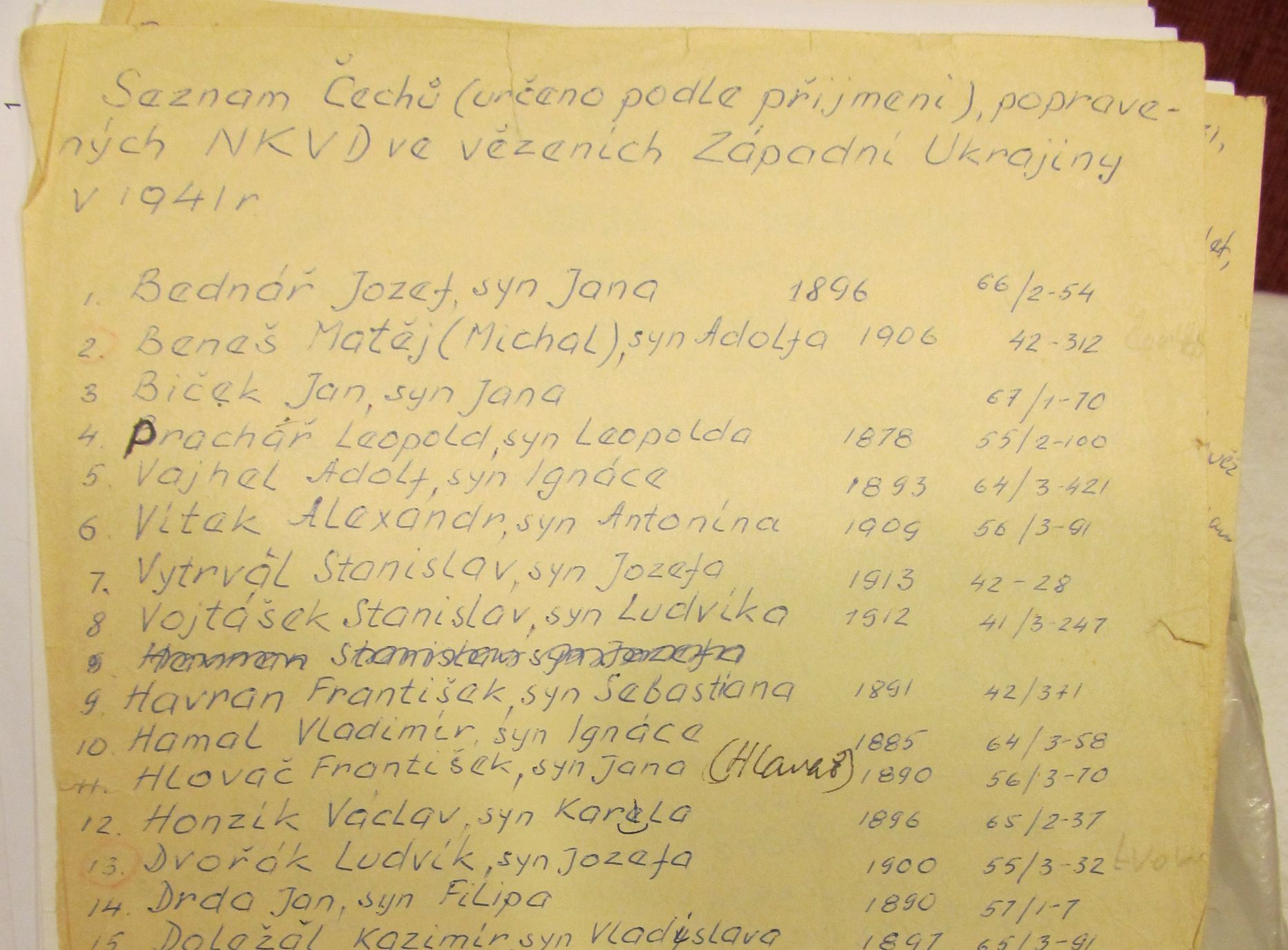 Masakr vězňů NKVD