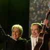 Václav Havel při oslavách 20 let od 17. listopadu s Joan Baezovou