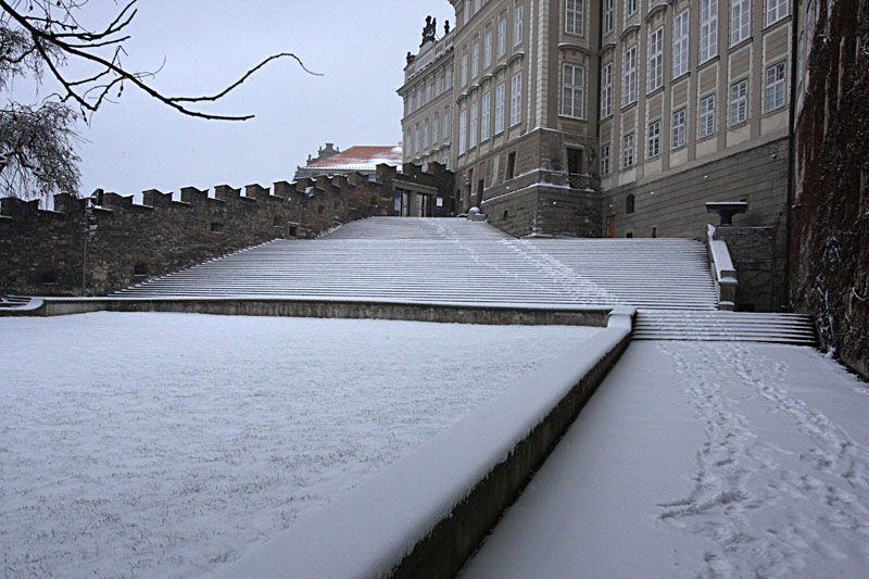 Pražský hrad. Knihovna T.G.M.