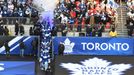 Toronto Maple Leafs nastupuje na led