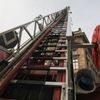 Ukázka požárního zásahu při příležitosti 140 let od požáru Národního divadla, hasiči, hašení
