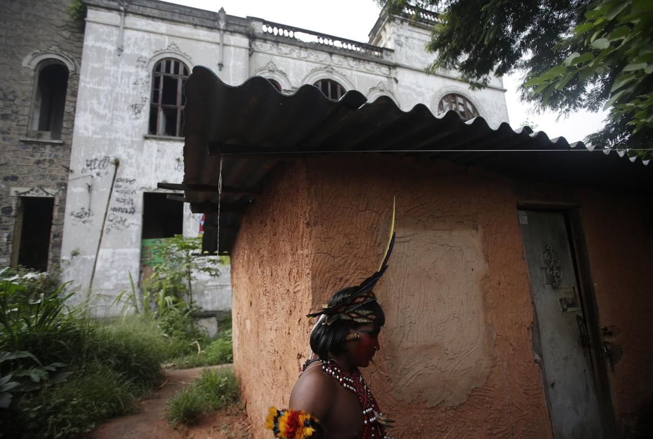 Fotogalerie: Boj brazilských indiánů proti vystěhování